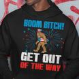 Boom Bitch Get Out The Way Retro 4Th Of July Patriotic Hoodie Unique Gifts