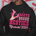 Boots Booze & Besties s Trip Nashville 2024 Hoodie Funny Gifts