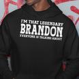 Brandon Personal Name Brandon Hoodie Unique Gifts