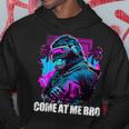 Come At Me Bro Gorilla Vr Gamer Virtual Reality Player Hoodie Unique Gifts