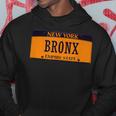Bronx New York City Cars Plate Number Bronx Hoodie Unique Gifts