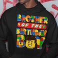 Brother Of The Birthday Boy Building Brick Family Matching Hoodie Unique Gifts