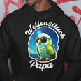 Budgie Papa Parakeet Bird Owner Welli Kapuzenpullover Lustige Geschenke