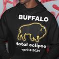 Buffalo Eclipse Outline April 8 2024 Total Eclipse Buffalo Hoodie Unique Gifts Buffalo Eclipse Outline April 8 2024 Total Eclipse Buffalo Hoodie Unique Gifts