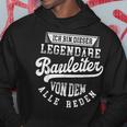 Builder Legend intage Slogan Bauchef S Kapuzenpullover Lustige Geschenke