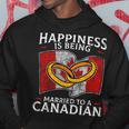 Canada Marriage Canadian Married Flag Wedded Culture Flag Hoodie Unique Gifts