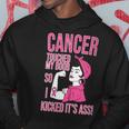Cancer Touched My Boob So I Kicked Its Breast Cancer Hoodie Unique Gifts