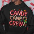 Candy Cane Crew Christmas Candy Lover Xmas Pajamas Hoodie Unique Gifts