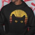 Cat Retro Vintage Hoodie Lustige Geschenke