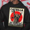 Catzilla Anime Lover Kawaii Animals Japanese Style Movies Hoodie Unique Gifts