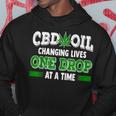 Cbd Oil Cannabinoid Hemp Heals Slogan Quote Fun Hoodie Unique Gifts