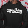 Chemnitz Karl-Marx City Skyline Nischel Idea Hoodie Lustige Geschenke