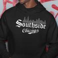 Chicago City Skyline Southside Retro Vintage Hoodie Funny Gifts
