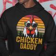 Chicken Daddy Vintage Rooster For Dad Farmer Fathers Day Men Hoodie Unique Gifts