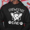 Chiweenie Papa Lustiger Chihuahua Süßer Hund Besitzer Spruch-Geschenke Kapuzenpullover Lustige Geschenke