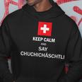 Chuchichäschtli Swiss Swiss German Black Hoodie Lustige Geschenke