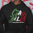 Ciao Bella Italy Flag Italian Hoodie Lustige Geschenke