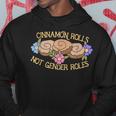 Cinnamon Rolls Not Gender Roles Feminist Retro Style Kapuzenpullover Lustige Geschenke