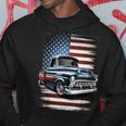 Classic Old Pickup Truck American Flag 4Th Of July Patriotic Hoodie Unique Gifts