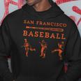 Classic San Francisco Baseball Fan Retro Hoodie Unique Gifts