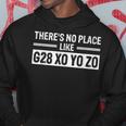 Cnc Machinist There's No Place Like G28 Programmer Computer Hoodie Unique Gifts