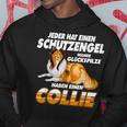 Collie Long Hair Guardian Angel Dog Hoodie Lustige Geschenke