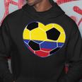 Colombia Soccer Ball Heart Jersey Colombian Football Hoodie Unique Gifts