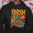 Colorful Phish-Jam Tie-Dye For Fisherman Fish Graphic Hoodie Unique Gifts