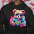 Colorful Teddy Bear Hoodie Funny Gifts