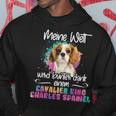 Colourful Cavalier King Charles Spaniel Dog Mummy Hoodie Unique Gifts
