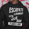 Cool Escapate Conmigo Esta Noche Bebe Hoodie Unique Gifts