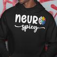 Cool Neurospicy Neuro Spicy Neurotypical Neurodiversity Adhd Hoodie Unique Gifts