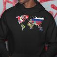 All Countries Flags Of The World 287 Flag International Hoodie Unique Gifts