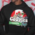 Couples Trip Canada Bound Couple Travel Goal Vacation Trip Hoodie Unique Gifts