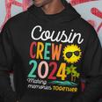 Cousin Crew 2024 Summer Vacation Beach Family Trip Matching Hoodie Personalized Gifts