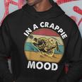 Crappie Fishing In A Crappie Mood Bass Dad Men Hoodie Personalized Gifts