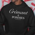 Crémant & Pommes X Livelife Liebe Champagne Frites Love Fun Kapuzenpullover Lustige Geschenke