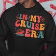 In My Cruise Era Cruise Family Vacation Trip Retro Groovy Hoodie Unique Gifts