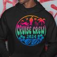 Cruisin Crew 2024 Cruise Family Friends Vacation Matching Hoodie Funny Gifts