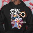 Cute Anime Cat Total Solar Eclipse 2024 Hoodie Funny Gifts