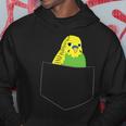 Cute Budgie In Pocket Budgie Bird In Bag S Hoodie Lustige Geschenke