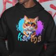 Cute Cat Lover Heart Shape Karma Hoodie Unique Gifts
