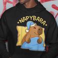 Cute Nap Capybara Pyjamas Nappybara Hoodie Lustige Geschenke