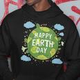 Cute Planet Earth Saying Happy Earth Day 2024 Hoodie Unique Gifts