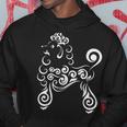 Cute Poodle Lace Artistic Pattern Hoodie Unique Gifts