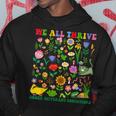 Cute We All Thrive Under Different Conditions Neurodiversity Hoodie Unique Gifts