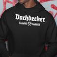 Dachdecker Zunftzeichen Deutsches Handwerk S Hoodie Lustige Geschenke