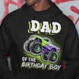 Dad Of The Birthday Boy Monster Truck Birthday Novelty Hoodie Unique Gifts