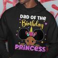 Dad Of The Birthday Princess Melanin Afro Unicorn Cute Hoodie Unique Gifts