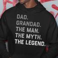 Dad Grandad The Man The Myth Legend Father’S Day Christmas Hoodie Personalized Gifts